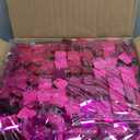 Qcity Hot Pink Shimmer Wall Backdrop 24PCS, Black Back Not See-Through Design, Square Sequin Glitter Backdrop Panel, Perfect for Outdoor Events, Birthdays, Wedding and Party Decoration