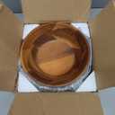 AIDEA Acacia Wooden Serving Bowls, 7 Inch Set of 4 for Salad, Soup, Noodle and More