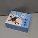 Transformable Fidget Spinners,9PCS Funny Sensory Fidget Toys Adults Deformable Chain DIY Robot Spinner,Fingertip Stress Relief Gyro Toy Halloween Party Favors Christmas Stocking Stuffers for Kids