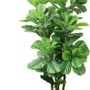 6ft Artificial Fiddle Leaf Fig Tree in Pot,Faux Fiddle Leaf Fig Tree,Large Artificial Tree for Living Room Office Home Decor and Housewarming Gift (1 Pack)