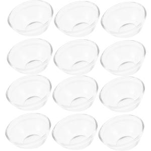 Lead- Glass Bowls Set Lids Elegant Serving Dishes for Desserts Salads and Puddings for Parties