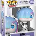 Funko Pop! Animation: Re: Zero - Rem - 1/6 Odds for Rare Chase Variant - Collectable Vinyl Figure - Gift Idea - Official Merchandise - Toys for Kids & Adults - Anime Fans