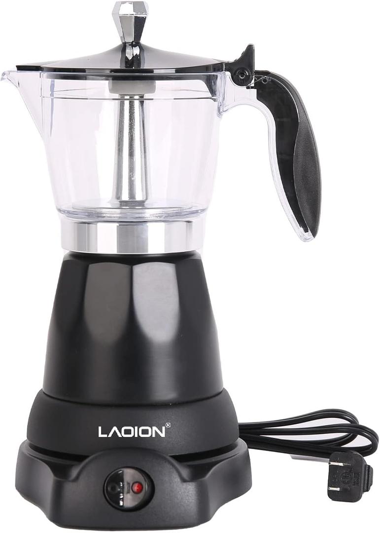 Cuban Coffee Maker, 6 or 3cup Electric Espresso Coffee Maker