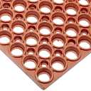 NoTrax T25 Challenger™ Lightweight Anti-Fatigue Drainage Mat, 3' X 5' Red