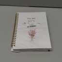 Pink Floral Christian Spiral Notebook, Ephesians 2:10 Bible Verse Journal, Religious Scripture Journals for Writing, Bible Notebooks for Note Taking, Church Notes Journal, 5.5x8.3 Inch