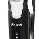 Phisco Electric Shaver Razor for Men, Rechargeable Floating Rotary Razor with Pop-up Sideburn Trimmer, LED Display Waterproof Shaver for Dry Wet Shaving