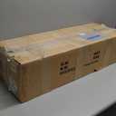 Bathroom Light Fixtures, 5 Light Brushed Gold Vanity Lights with Flared White Fabric Shade, 35 Inch Wall Sconce, Modern Sconces Wall Lighting for Hallway Bedroom, VL837-BG-5