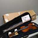 Aileen 4/4 Violin Set for Beginners, Full Size Fiddle Kit for Adults Starters and Children Teenager Students (Used needs new strings)