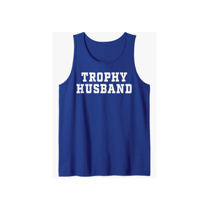 Mens Trophy Husband Tank Top. Size XL