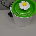 Catit LED Flower Fountain with Triple Action Filter, Cat Drinking Water Fountain, 3 L