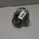 Dog Shoes for Large Dogs, 360Anti Slip Medium Dog Boots & Paw Protectors Winter Snowy, Waterproof 4Pcs Dog Booties with Reflective Strips (Size 6: 2.56''x3.07''(W*L), Black)