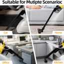 Cordless Handheld Vacuum Cleaner CVC010B, 31000 RPM, Stick Vacuum with Filtration HEPA for Vehicles, Workshop and Home Cleanning, No Battery or Charger Included (Bare Tool)