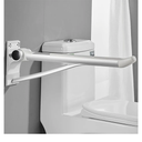 Bathroom Grab Bar, 29.5 Inch Toilet Support Medical Safety Toilet Grab Bar,Foldable Skid Resistance Handicap Bathroom Accessories Seat Support for Disability and Elderly Assistance
