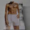 Calvin Klein Men's Cotton Classics 3-Pack Knit Boxer (Medium, 3 White)