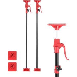 GCCSJ Cabinet Jack Support Pole, 45-114 Inch Adjustable Heights Support Pole, Cabinet Jacks for Drywall Jack Installing Cabinets Third Hand Tool 154 Lb Capacity