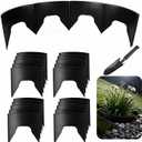 5Pack Adjustable Slope Planters 20Pcs 6Inch Spliceable Round Edgings
With Shovel, Erosion Control, Adjustable Plastic Raised Garden Bed, Terracing Kit for Slope Gardening