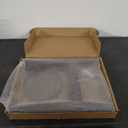 Adjustable Plant Stand with Tray,Indoor Wood Plant Stand Fit 8'' to 12'' Planter,Mid Century Modern Flower Pot Holder Rack(Plant and Pot Not Included) (Walnut)