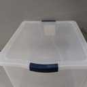 Rubbermaid RMCC300014 Clever Store Storage Container, 30 Quart