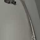 Adjustable Curved Shower Rod, 42-72 inches Extra Wide Shower Curtain Rod, Rust proof, Premium Stainless Steel, Curved Shower Curtain Rod for Bathroom, Need to Drill, Silver