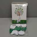 Fruit Fly Traps, 100 Pack Green Sticky Traps, Fungus Gnat Traps, Plant Fly Stickers for Indoor and Outdoor Use Protect The Plant