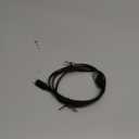 Monoprice Flat Apple MFi Certified Lightning to USB Type-A Charging Cable, 3 Feet, Black - Premium Series