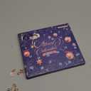 OuMuaMua 24 Days Christmas Advent Calendar 2025, Charm Bracelet Making Kit, Blue Charm Beads, Countdown Calendar DIY Jewelry Making Kit for Adults Women Teens Girls Kids Xmas Holiday Birthday Gifts