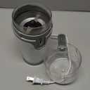 Hamilton Beach Fresh Grind Electric Coffee Grinder for Beans, Spices and More, Stainless Steel Blades, Removable Chamber, Makes up to 12 Cups, White