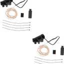 Bicycle Light Bike Rechargeable Reflective Rear Cycling Lights Spoke Front LED Decorative Light Wheel