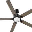 Customer Reviews for CARRO Essex 52 in. Integrated LED Indoor/Outdoor Black Smart Ceiling Fan with Light and Remote, Works w/Alexa/Google Home