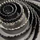 KATA Hole Saw Kit, 20PCS Hole Saw Set with 3/4"-6"(19-152mm) Multi-Size Saw Blades, Precision Hole Saw Drill Bit Kit with Mandrels & Solid Storage Case Cutting for Drywall, Soft Wood, PVC, Plastic (Black)