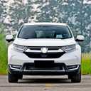 for Honda CRV CR-V 2019 2018 2017 Chrome ABS Front Fog Lamp Cover Trims, Sporty OEM Style Front Fog Lamp Molding Strip for CR-V