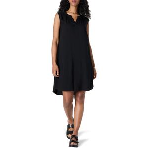 2 x Amazon Essentials Women's Sleeveless Woven Shift Dress (X-Large, Black)