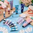 Loopeer 24 Sets Dental Hygiene Gifts Dental Assistant Graduation Gifts Hygienist Appreciation Gift Moisturizing Lip Balm Hand Cream Dentist Thank You Gift with Cards Organza Bags for Nurse Week