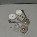 Toy Box Hinges Soft Close - Chest Hinges for Wooden Toy Box, Soft Close Hinges Trunk Lid Support I Pack of 2