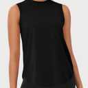 3 Pack Workout Tops for Women Athletic Running Yoga Tank Tops Loose Fit Sleeveless Sports Tennis Gym Shirt Quick Dry M