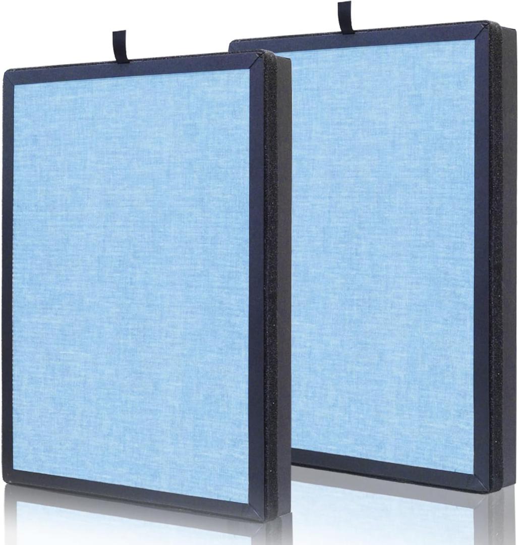 AP1002 H13 True HEPA Replacement Filter, Compatible with AP1002 Air Purifier and Pure Morning APH230C Air Purifier, Compare to AP1002-RF, 2Pack