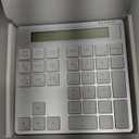 HoRiMe Number Pad for Laptop - Rechargeable Wireless Number Keypad 34 Keys with Dual Bluetooth, 2 in 1 Numeric Keypad Calculator with Display - Portable Slim Numpad for Windows, Mac, iMac, PC, Tablet