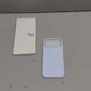 ORNARTO Compatible with iPhone 17 Pro Max Case 6.9", Slim Liquid Silicone 3 Layers Soft Gel Rubber Shockproof Protective Cover with Anti-Scratch Microfiber Lining-Baby Blue