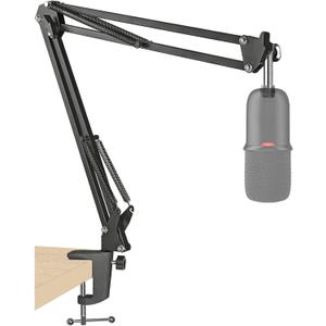 SoloCast Boom Arm Mic Stand, Adjustable Suspension Boom Scissor Arm Stand for HyperX SoloCast Gaming Microphone by SUNMON