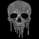 ANATTASOUL Halloween Rhinestone Iron on Transfer Skeleton Bling Diamond Hotfix Patches for Clothes, 11.6"x8.2" Large Iron On Sequin Applique for Jeans Jacket Caps Bag T-Shirts Shoes DIY Decor