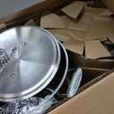 Cuisinart 7-Piece Stainless Steel Pots and Pans Set, Cookware Set Compatible with Induction, Electric, Gas Cooktops, Aluminum Core for Quick Even Heat, Cool Grip Handles, Dishwasher Safe, Oven Safe