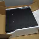 Fun Memories 12 Inch Floating Shelf, Rustic Wood Wall Shelves for Wall Decor & Storage, 12 x 12 Floating Shelf for Living Room, Bathroom, Bedroom, Black, Set of 2