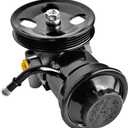 21-5228 Power Steering Pump with Pulley Reservoir Fits for Toyota 4Runner 1996-2000 L4 2.7L, for Tacoma 1997-2001 L4 2.4L, for Tacoma 1996-2001 L4 2.7L, Power Assit Pump Replace OE 965228, 44320-35630