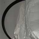 20 Inch Replacement Bass Drum Hoop for Bass Drum Kit Durable Black Steel Rim for Bass Drums