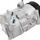 NewYall 2.4L Air Conditioner A/C Compressor with Clutch for Chrysler 200 2015-2017 Jeep Cherokee 2014-2022
