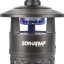 DynaTrap DT160-TUNSR 1/4 Acre Mosquito Trap & Flying Insect Trap  Kills Mosquitoes, Flies, Gnats, Wasps, & Other Flying Insects  Mosquito Zapper & Bug Zapper Outdoor Alternative  Tungsten