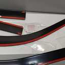 Husky Liners Low Profile Ventvisor Rain Guards | Fits 2004-2014 Ford F-150 SUPERCAB ONLY | Front & Rear, Matte Black, 4-pcs. | 2857009