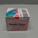 Hopkost Boob Tape Breast Lift Tape for Large Breasts with 2 Pcs Nipple Covers Invisible Boobtape for A-G Cup(Beige,3 in)