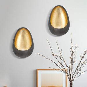 NativeSkins Ember Metal Wall Candle Sconce Set of Two Wall Candle Holders - Set of 2 Handcrafted Decorative Tea Light Sconces for Living Room Gold Tea Holder NativeSkins Ember Metal Wall Candle Sconce Set of Two Wall Candle Holders - Set of 2 Handcrafted Decorative Tea Light Sconces for Living Room Gold Tea Holder