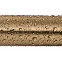 Ivilon Tension Curtain Rod - Spring Tension Rod for Windows or Shower, 24 to 36 Inch. Warm Gold